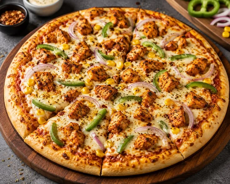Chicken Tikka Masala Pizza