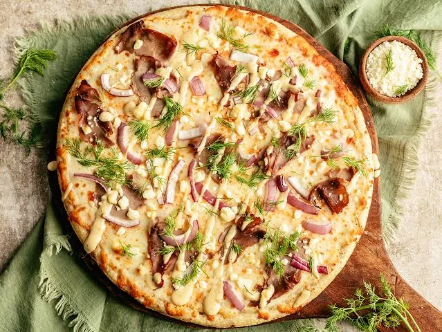 Desi Gyro Pizza